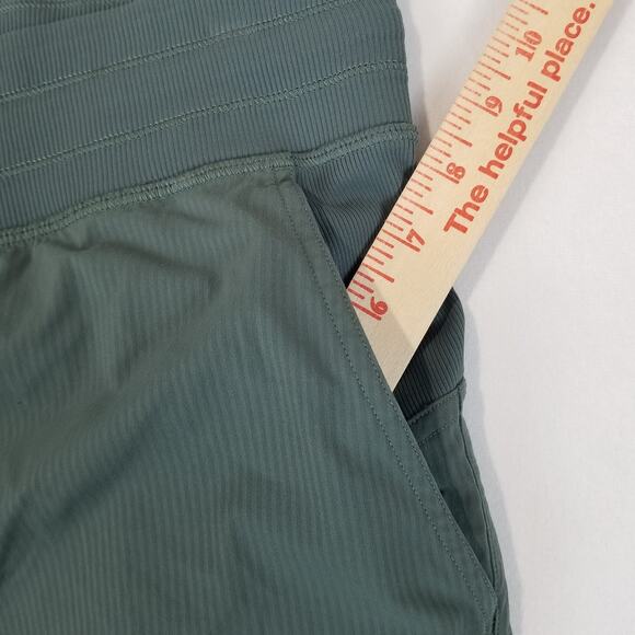Lululemon Dance Studio Jogger Womens 14 Green Jasper High Rise Drawstring Swift - Picture 6 of 11